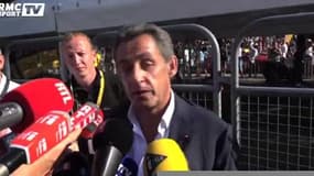 18e étape - Sarkozy : "Les équipes françaises ont besoin d'être soutenues"