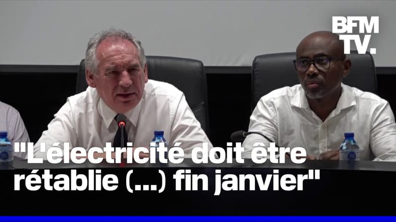 Électricité, logement, rentrée scolaire...François Bayrou dévoile le plan 