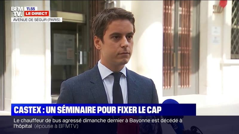 Gabriel Attal: "C'est un gouvernement des 600 jours (...) avec un souci très fort de dialogue"