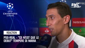 PSG - Real Madrid : "Ce n'est que le début" tempère Di Maria auteur d'un doublé 