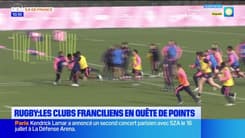 Rugby: les clubs franciliens en quête de points