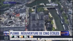 Plomb à Notre-Dame: cinq écoles rouvrent ce jeudi