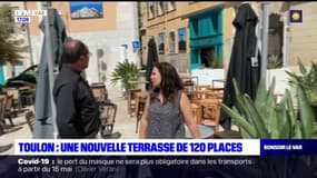 Toulon: une nouvelle terrasse de 120 places