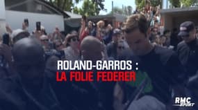 La folie Federer s’est emparée de Roland-Garros