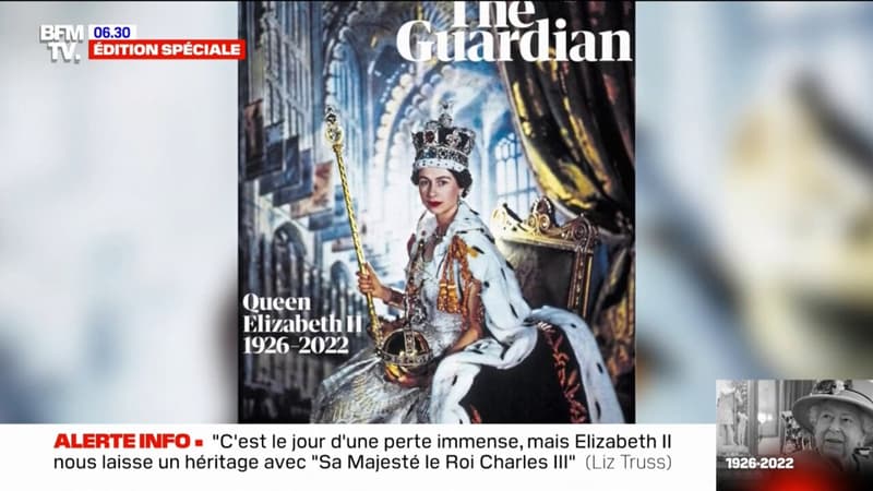 Mort de la reine Elizabeth II: les Unes de la presse britannique