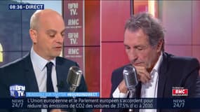Jean-Michel Blanquer:  "Les écoles clandestines, c'est un petit nombre d'élèves. ce lieu ne ressemble pas à une école.""Il y a eu 800 signalements. 40 d'enntre eux ont nécessité une intervention de nos équipes laïcité."