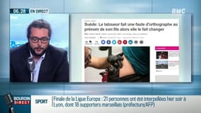 Le tatoueur se trompe: cette maman change le prénom de son fils!