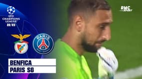 Benfica-Paris SG : l'arrêt autoritaire de Donnarumma