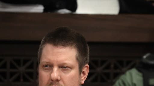 Jason Van Dyke au tribunal de Chicago, le 18 janvier 2019