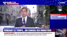 Dissolution de l'Assemblée nationale: le premier Conseil des ministres depuis l'annonce se tient ce mercredi matin 