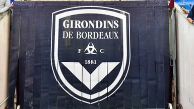 Le logo des Girondins de Bordeaux en septembre 2023