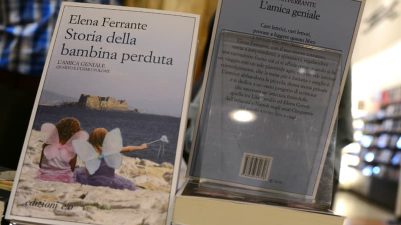 L'édition italienne de L'Amie prodigieuse d'Elena Ferrante