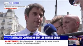 En campagne pour les législatives, Gabriel Attal affirme que les réformes mises en place depuis 2017 ont permis de sortir "du chômage de masse"