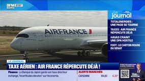 Taxe aérienne : Air France répercute déjà ! 