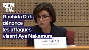  "Attention au prétexte pour s'attaquer à quelqu'un par pur racisme": Rachida Dati dénonce les attaques visant Aya Nakamura 