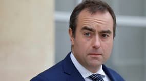 Le ministre des Armées Sébastien Lecornu à l'Élysée, à Paris, le 13 novembre 2024