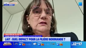 "Aujourd'hui à court terme, on n'a pas de solutions" pour les agriculteurs normands impactés par la réduction de collecte de lait par Lactalis