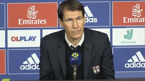 Rudi Garcia, entraîneur de l'OL, le 29 janvier 2021