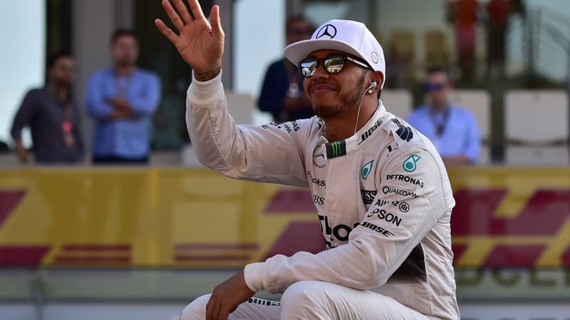 Lewis Hamilton après son troisième titre mondial