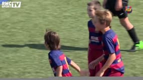 Barça – Le très joli geste technique d’un jeune joueur de la Masia