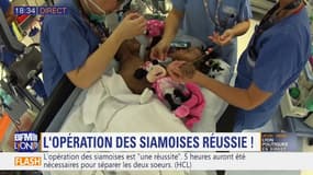 Opération des sœurs siamoises à Lyon: Bissie et Eyenga sont en réanimation dans un état stable