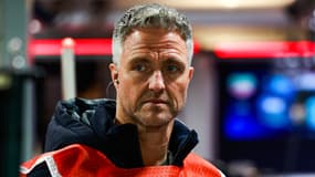 Ralf Schumacher, frère de Michael, lors du GP de Las Vegas en novembre 2023