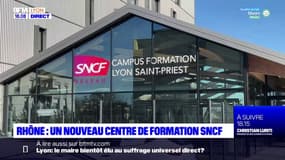 Rhône : un nouveau centre de formation SNCF 