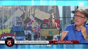 #PontMorandi #Gênes - "Le pont de Gênes s'effondre. 35 personnes sont mortes, selon le dernier bilan. Rappelons qu'en France, il y a 200 000 ponts, 1 tous les cinq kilomètres. Ils ne sont pas correctement surveillés." 