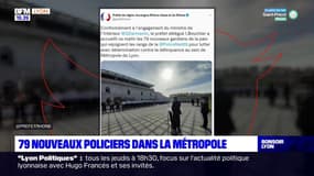79 nouveaux policiers dans la Métropole de Lyon