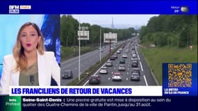 Île-de-France: trafic chargé pour le retour des vacances