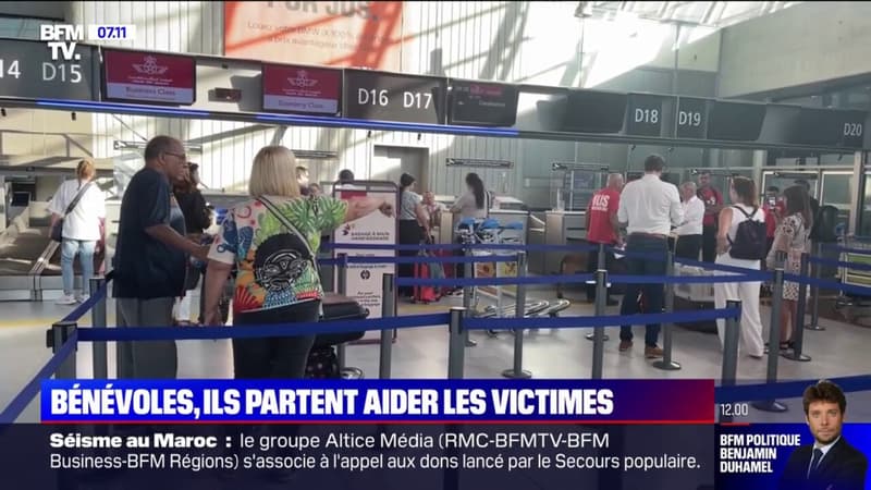 Séisme au Maroc: des bénévoles français partent pour aider les victimes et les secouristes sur place