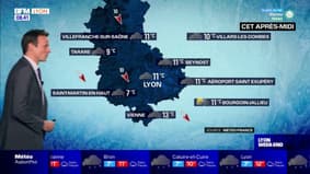 Météo Rhône: de la pluie tout au long de la journée