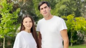 Paulo Fonseca avec sa femme Kateryna Fonseca