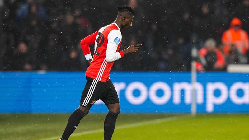 L’international bissau-guinéen Edgar Ié, le 22 janvier 2024