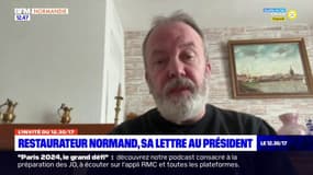 Un restaurateur normand demande à Emmanuel Macron de le rencontrer pour évoquer les difficultés du secteur
