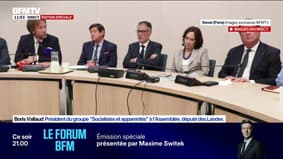Futur Premier ministre: "Il est important que les Français entendent qu'il y a un autre chemin", affirme Boris Vallaud (PS)