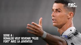 Ronaldo veut revenir "plus fort" avec la Juventus 