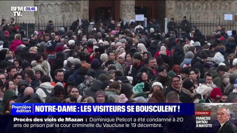 Notre-Dame de Paris: les visiteurs se bousculent depuis sa réouverture