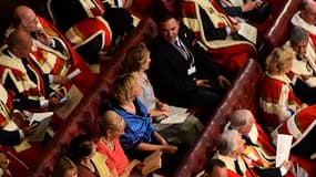 La chambre des Lords en Angleterre.