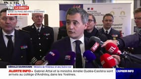 Gérald Darmanin: "Je suis très honoré d'être confirmé comme ministre de l'Intérieur"