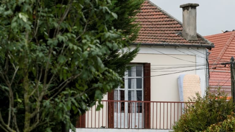 La maison où cinq personnes dont quatre enfants ont été retrouvées mortes à Noisy-le-Sec (Seine-Saint-Denis ) le 3 octobre 2020