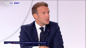 Emmanuel Macron sur le départ d'Édouard Philippe : "On ne peut pas dire qu'on emploie un nouveau chemin et faire avec la même équipe" 