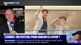 Pierre Lescure, président du festival de Cannes, raconte le premier dîner des jurés qui a rassemblé Spike Lee, Mylène Farmer... ce lundi soir