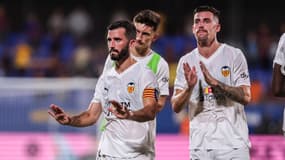 Les joueurs de Valence, le 14 septembre 2025