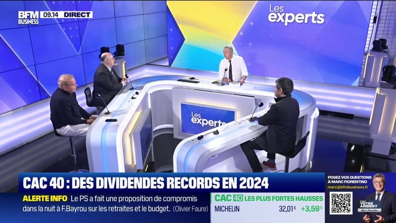 Les Experts : CAC 40, des dividendes records en 2024 - 14/01