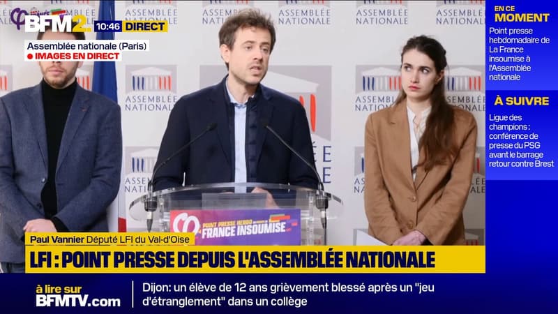 Affaire Bétharram: le député LFI Paul Vannier appelle à la démission de François Bayrou