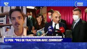 Le Pen : "pas de tractation avec Zemmour" - 16/10