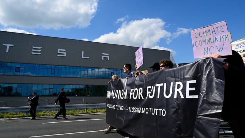 Allemagne: l'expansion de l'usine Tesla continue d'être chahutée alors que la municipalité a voté pour