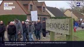 Inondations dans le Pas-de-Calais: Blendecques se rassemble pour réclamer des travaux et des opérations de nettoyage