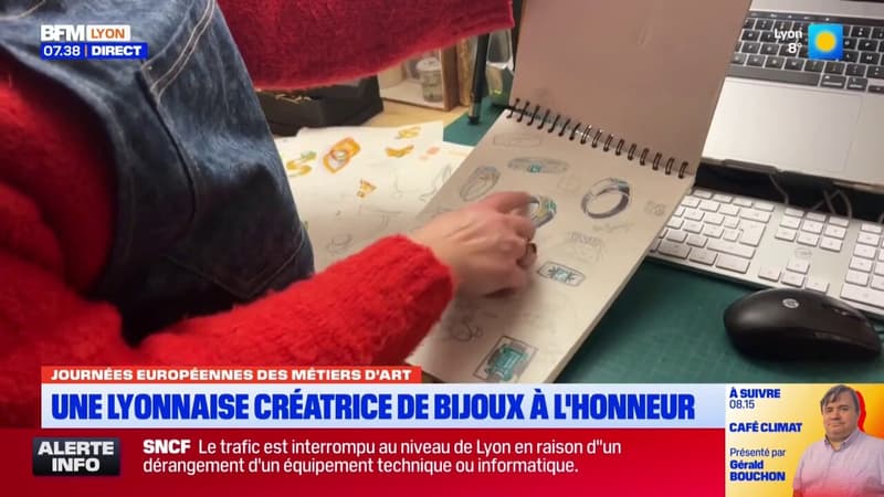 Une créatrice de bijoux lyonnaise mise à l'honneur pour les Journées européennes des Métiers d'Art
